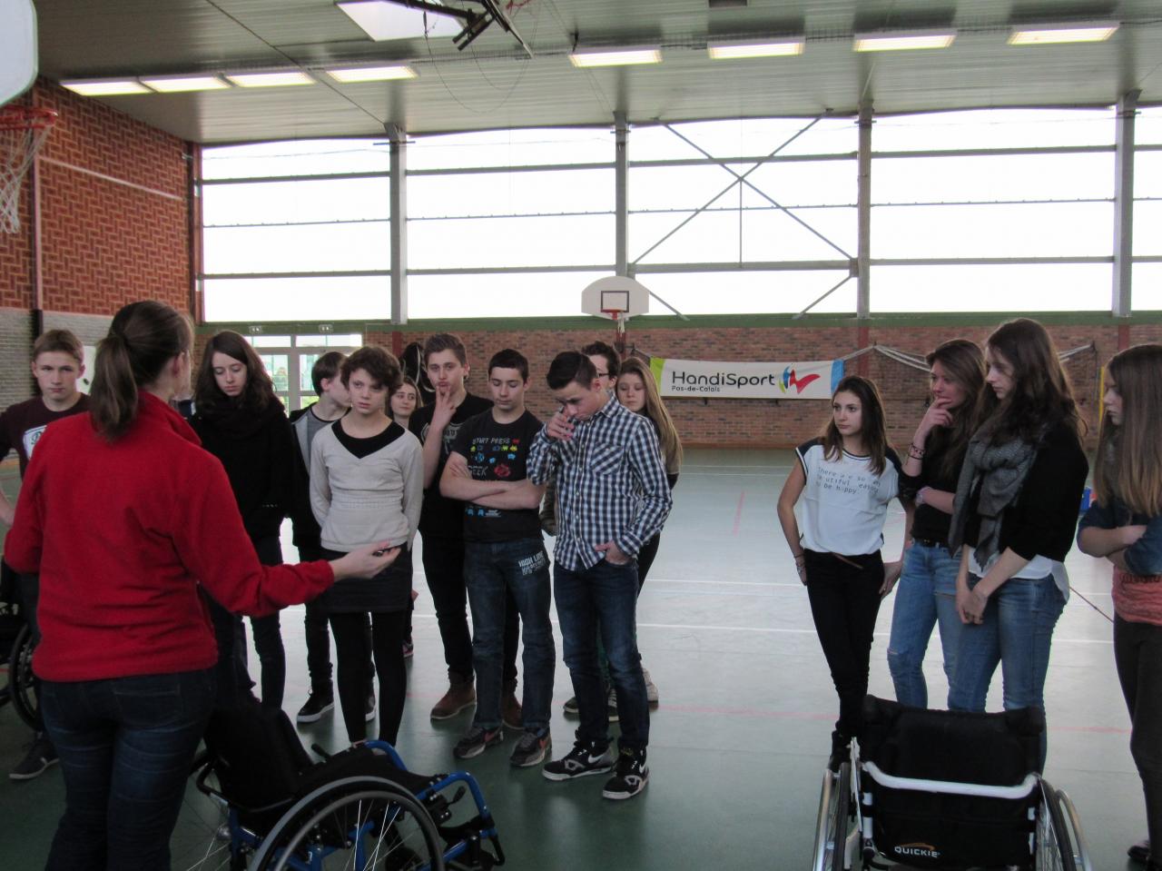 Explication du basket fauteuil