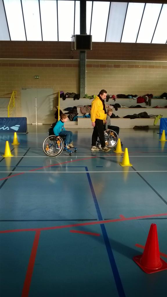 Parcours fauteuil