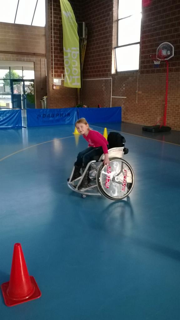 Parcours fauteuil