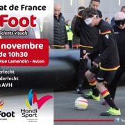 Affiche chpt cecifoot